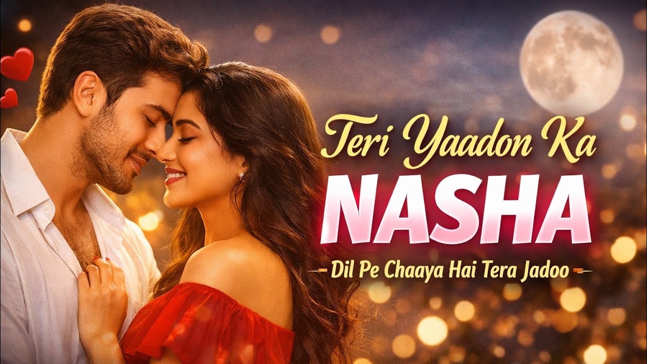 Teri Yaadon Ka Nasha 💔 New Hindi Romantic Song 2026 | Latest Bollywood Love Song