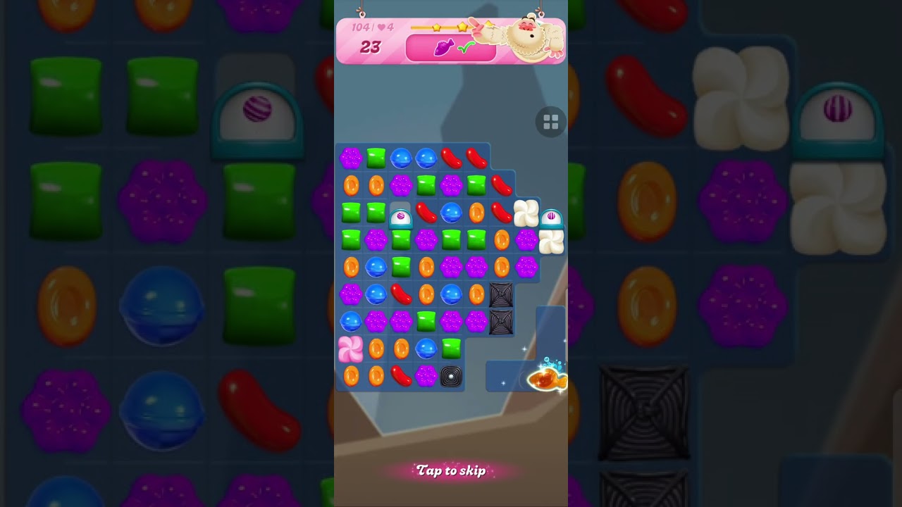 Candy Crush Saga Level 102 - 105 
