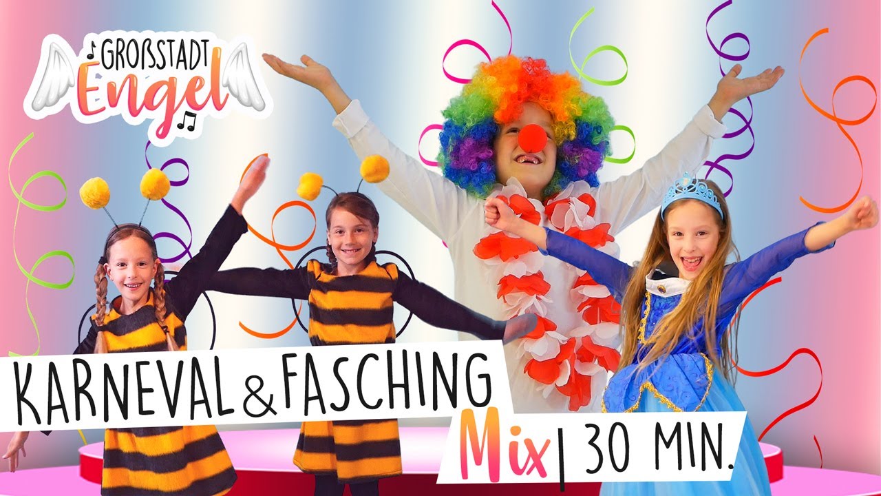 Karneval & Fasching | Kinderkarneval Mix  🎉| Kinderlieder zum Tanzen, Feiern und Singen
