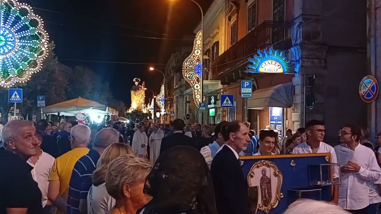 San Rocco 2025, Casamassima - Processione serale 