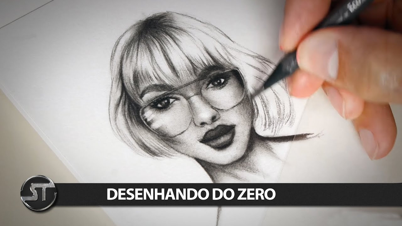 Desenhando um rosto rápido com o método Loomis