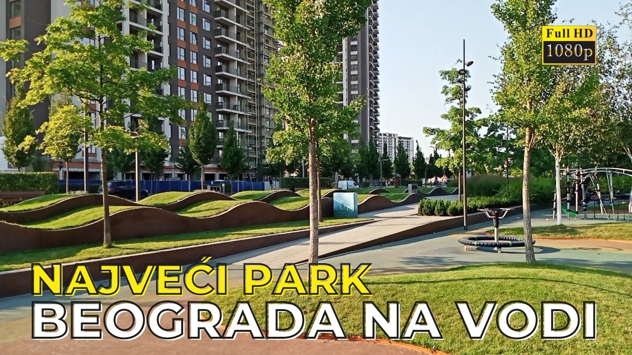 Najveći park u Beogradu na vodi HD Video (1080 p)