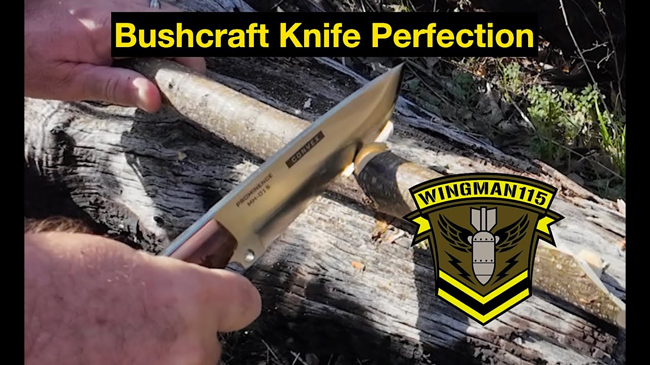 Bushcraft Knife Perfection &ndash; The Ultimate Asymmetrical Blade