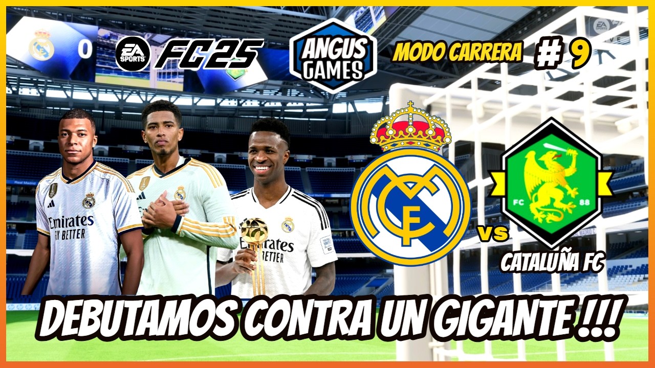 FC 25 Modo Carrera - Cataluña FC - Debutamos contra un gigante !!! -  ANGUS Games