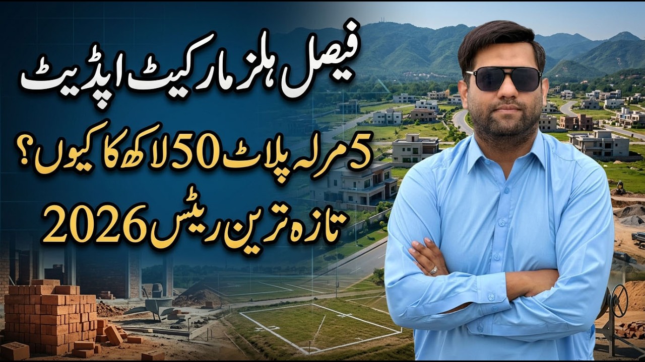 Faisal Hills Market Reality: What Happens When 5 Marla Plots Reach the 50 Lakh Limit?