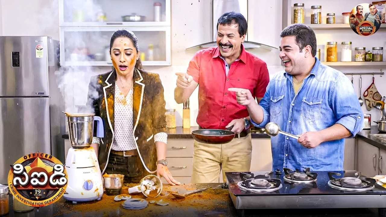 పూర్వి వంట చేస్తుండగా ఆ మిశ్రమం ఆమెపై పేలింది. | CID | సీఐడీ | New Episode