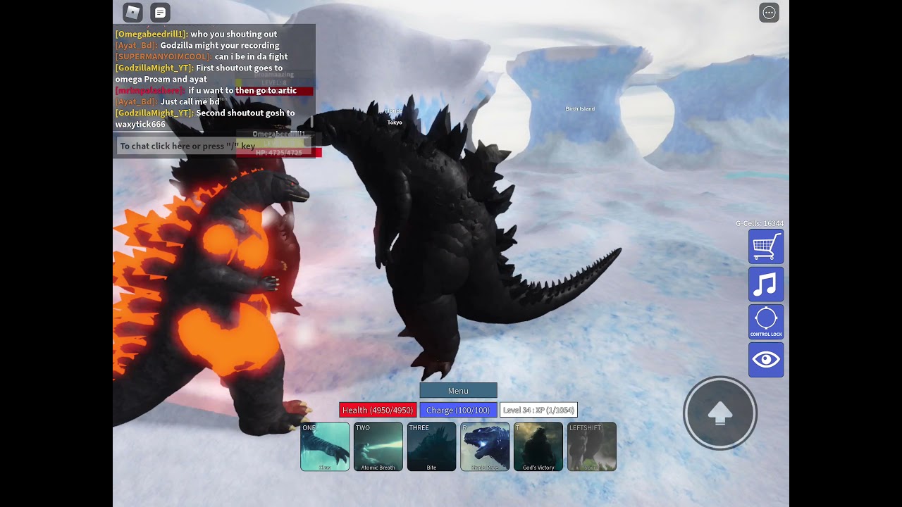 Scylla vs omega in kaiju universe (Scylla unlocked)