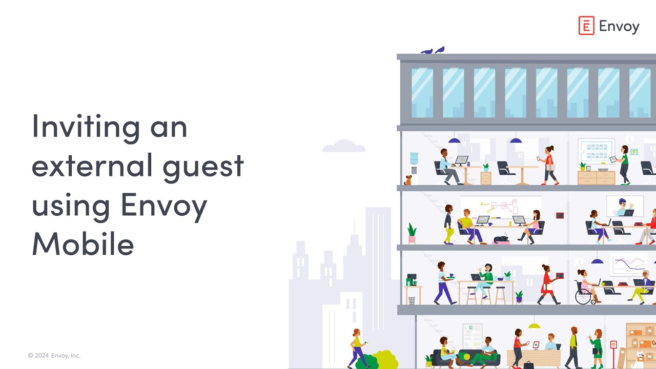 Creating an invite using Envoy mobile