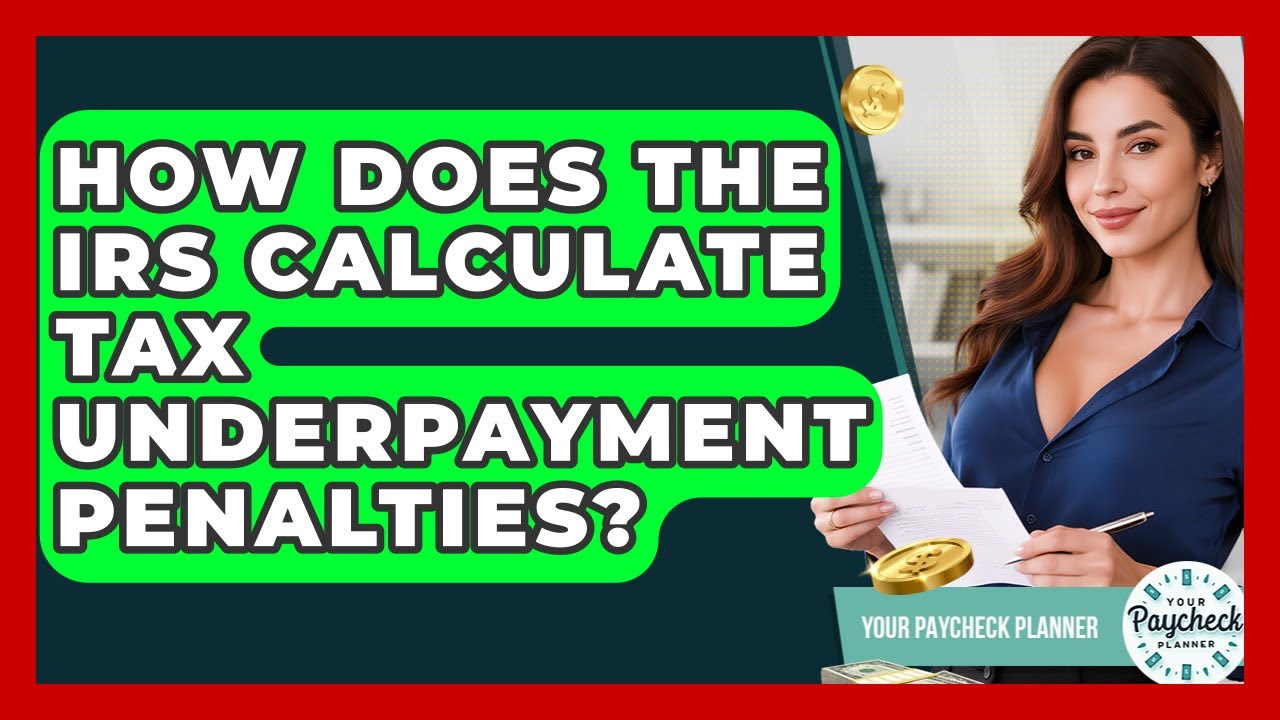 How Does The IRS Calculate Tax Underpayment Penalties? - Your Paycheck Planner