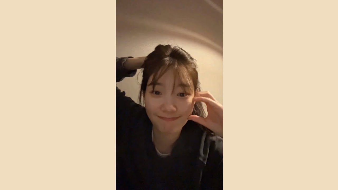 231111 정채연 버블 라이브