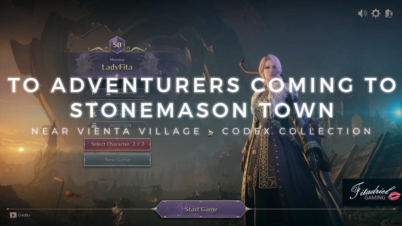To Adventurers Coming to Stonemason Town - All 8 Pages - Throne and Liberty