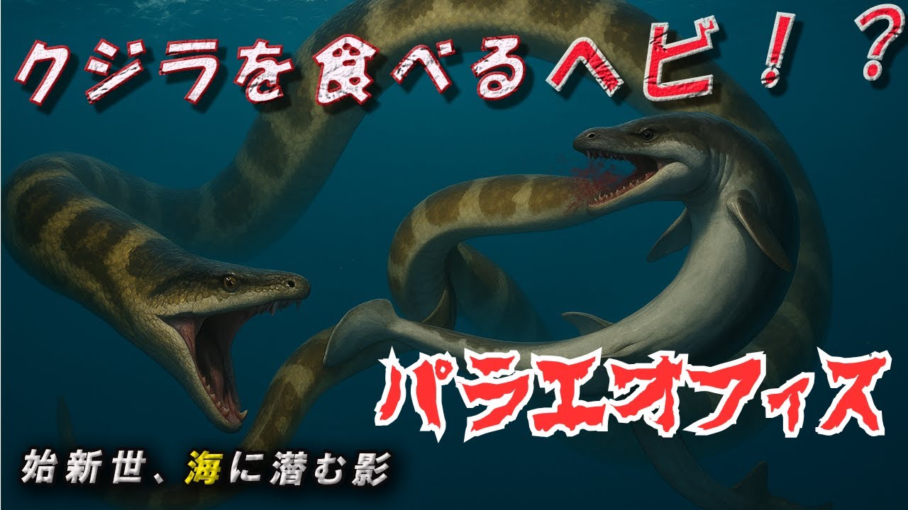 【ゆっくり解説】巨大海蛇、クジラを襲う！？謎の怪物パラエオフィス・コロサエウスの正体とは