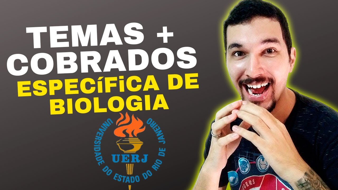 [ATUALIZADO] O que estudar para a DISCURSIVA de Biologia da UERJ | Temas MAIS COBRADOS