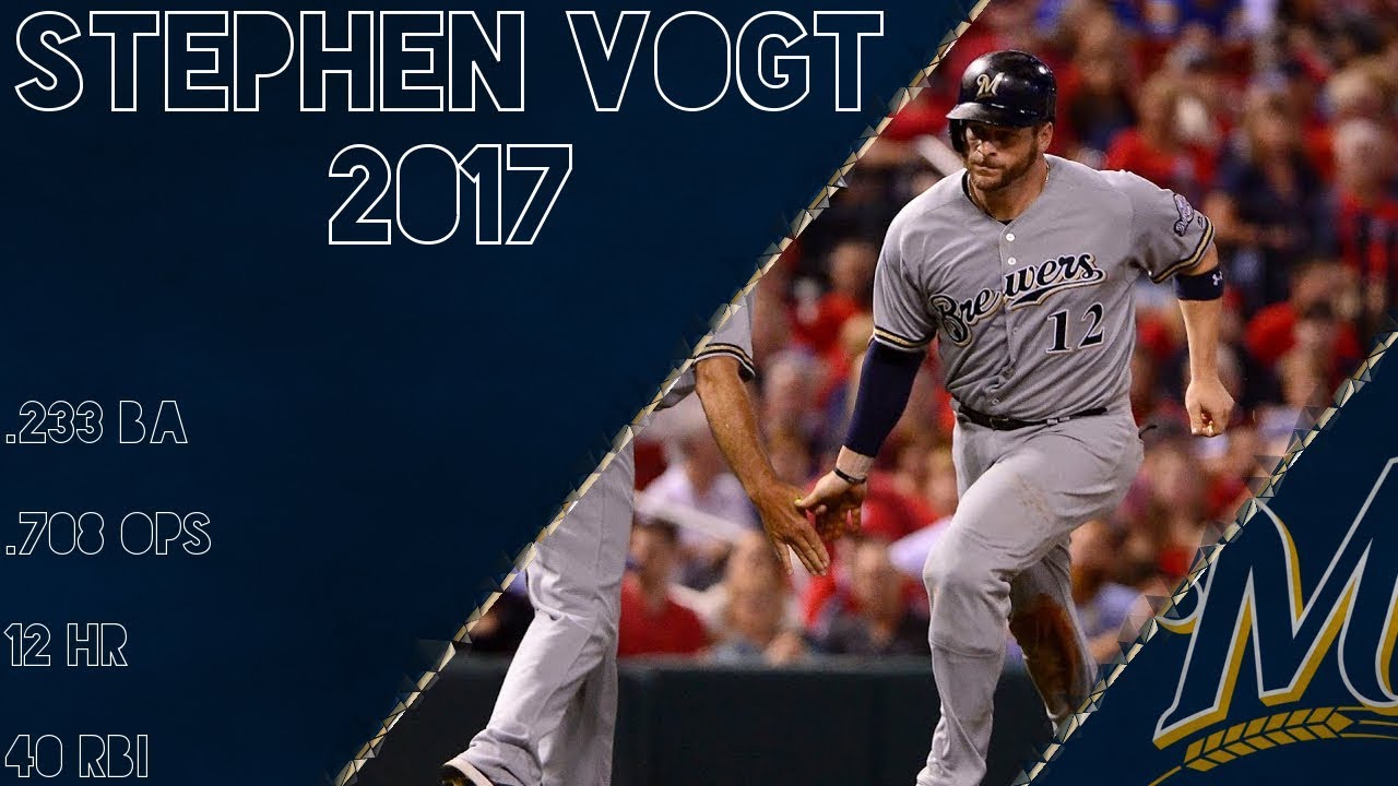 Stephen Vogt 2017 Highlights