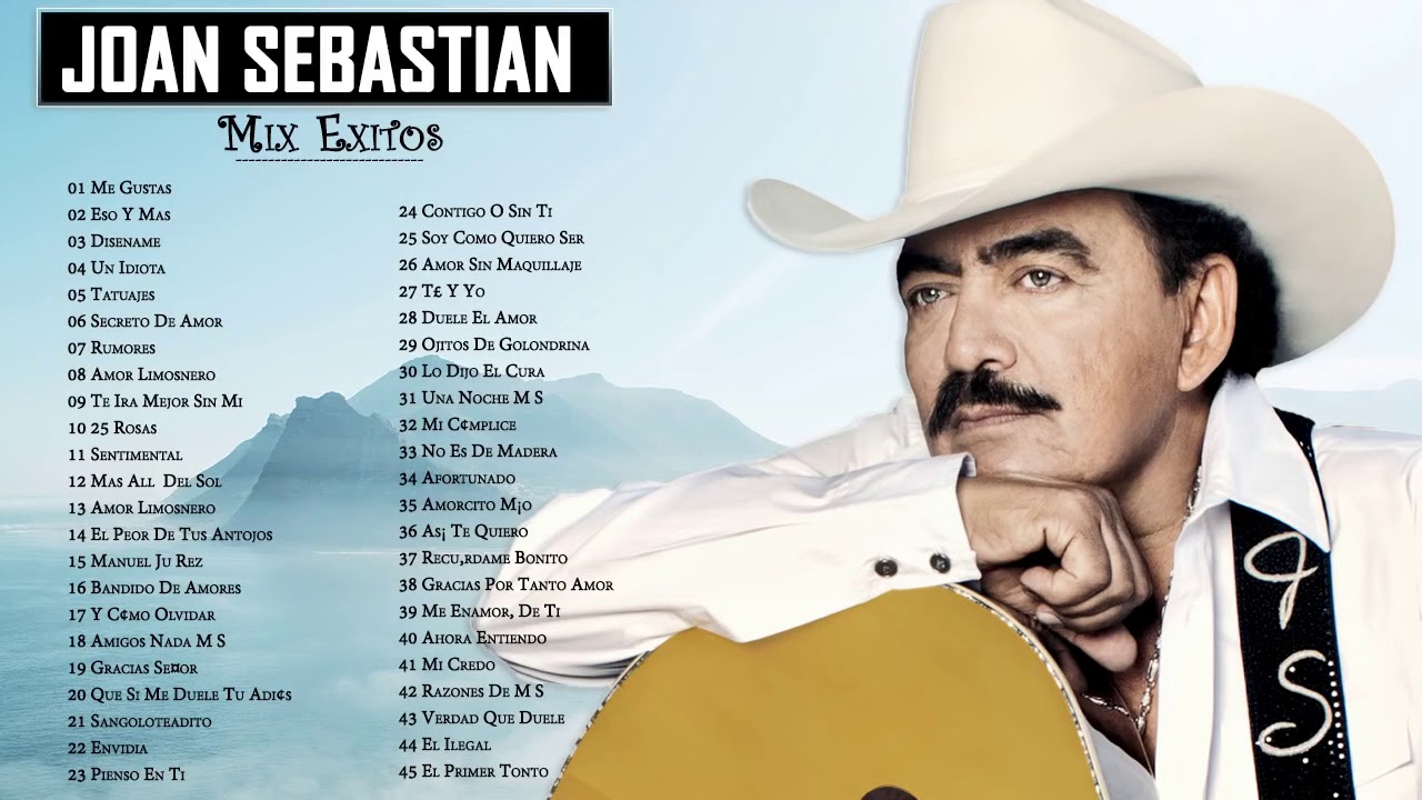 JOAN SEBASTIAN 50 GRANDES &Eacute;XITOS MIX | JOAN SEBASTIAN SUS MEJORES CANCIONES❤️