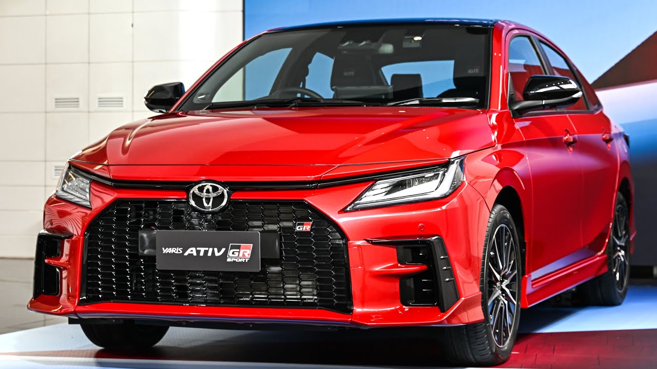 Новая Toyota Yaris Ativ GR Sport 2025 - Гибридный седанToyota Vios Гибрид