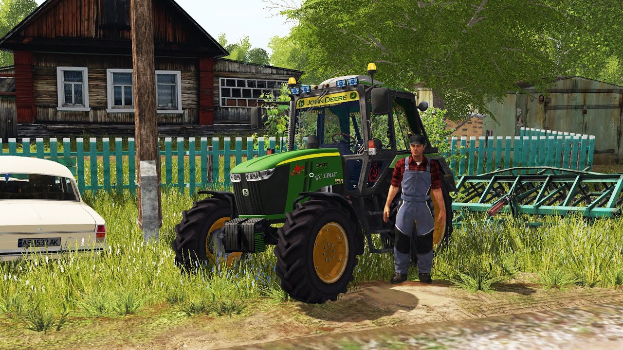 [РП] КУПИЛ ОЧЕНЬ ИНТИРЕСНЫЙ ТРАКТОР МТЗ-JOHN DEERE