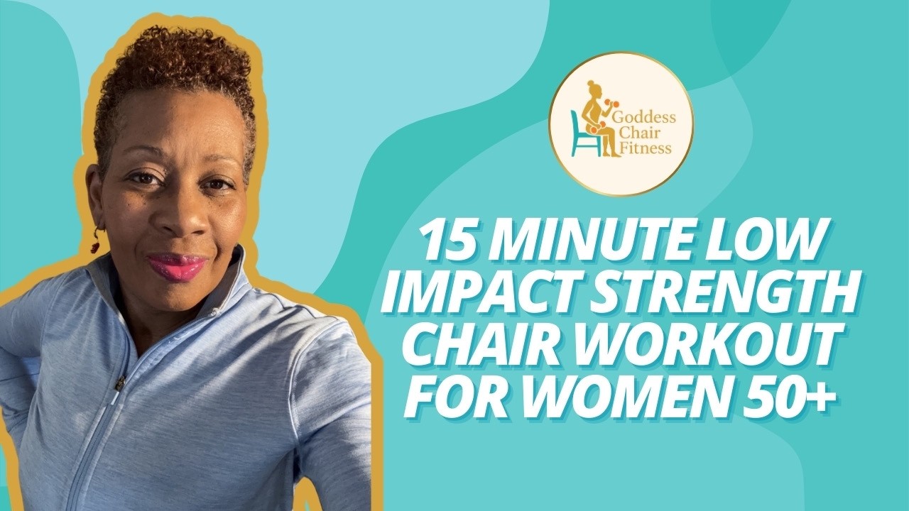 15 Minute Full Body Chair Workout for Women Over 50 | Low-Impact & Strength Building
