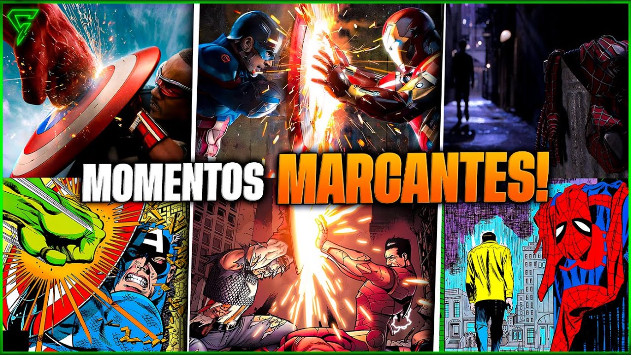 8 Momentos ÉPICOS dos Quadrinhos da Marvel Que Brilharam nas Telas!