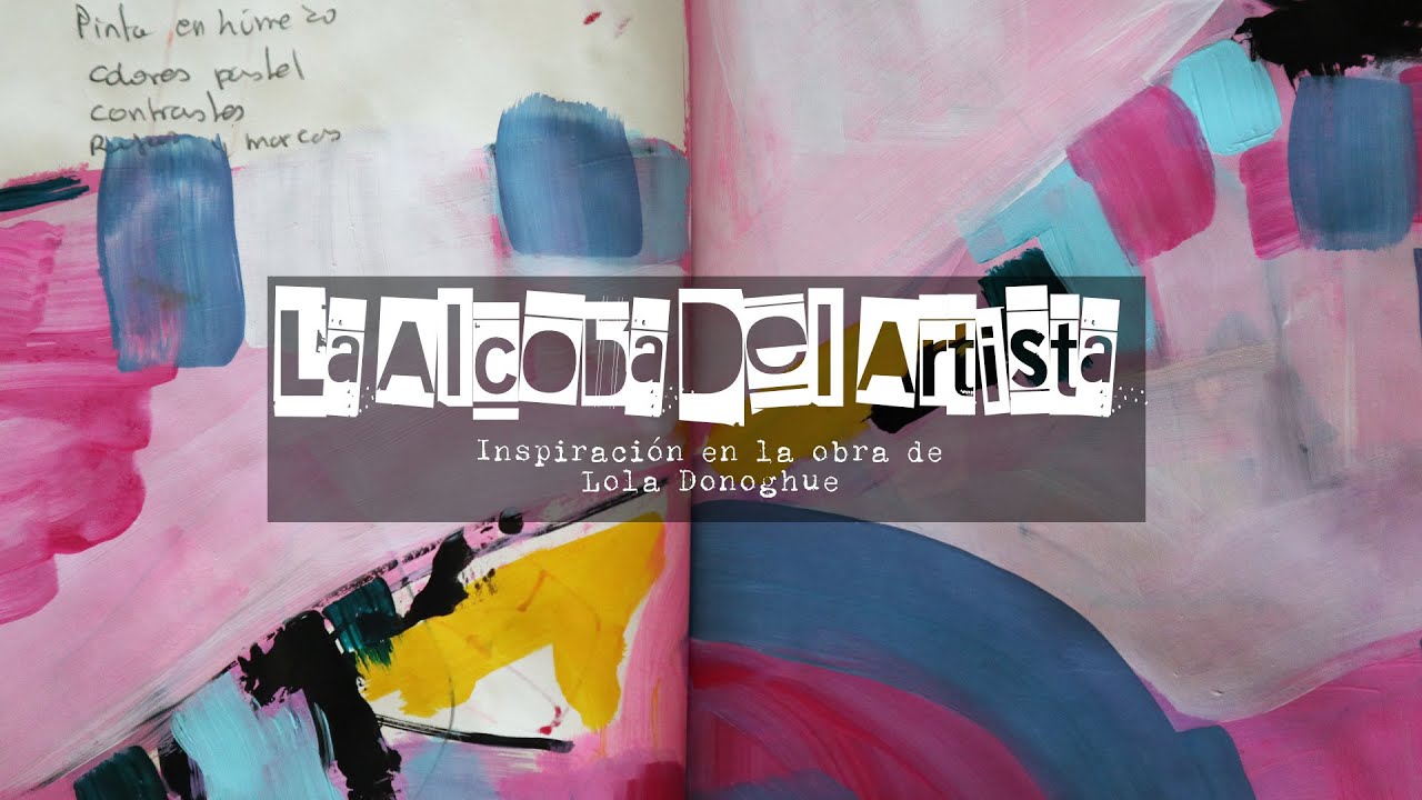 Práctica de pintura diaria inspirada en el arte de Lola Donoghue.
