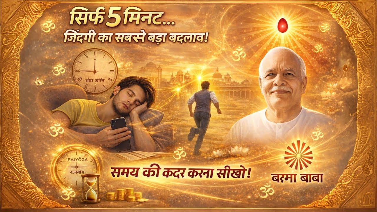 सिर्फ 5 मिनट की आलस और जिंदगी का सबसे बड़ा मौका खत्म | Time Value Story | BK Style