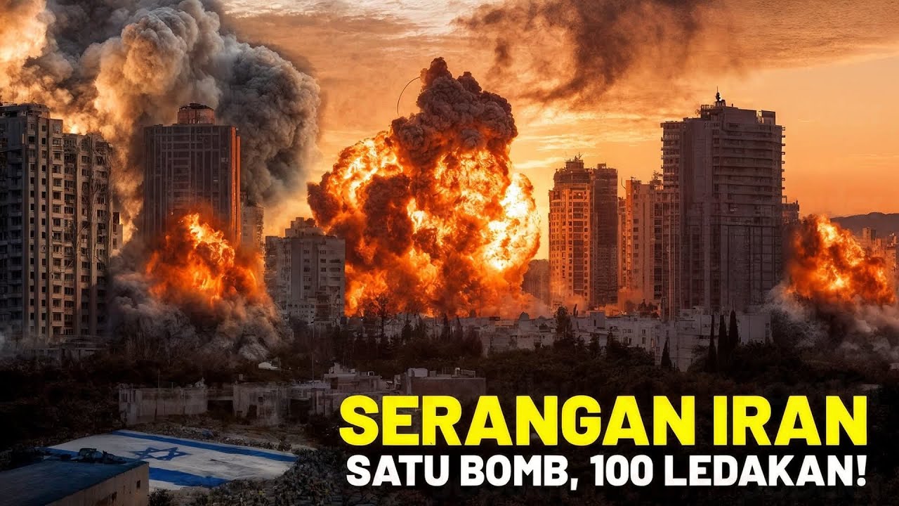 1 MENIT LALU PELUNCURAN RUDAL MEMATIKAN IRAN KE ISRAEL! Netanyahu Lari Kebunker, Tel Aviv Darurat