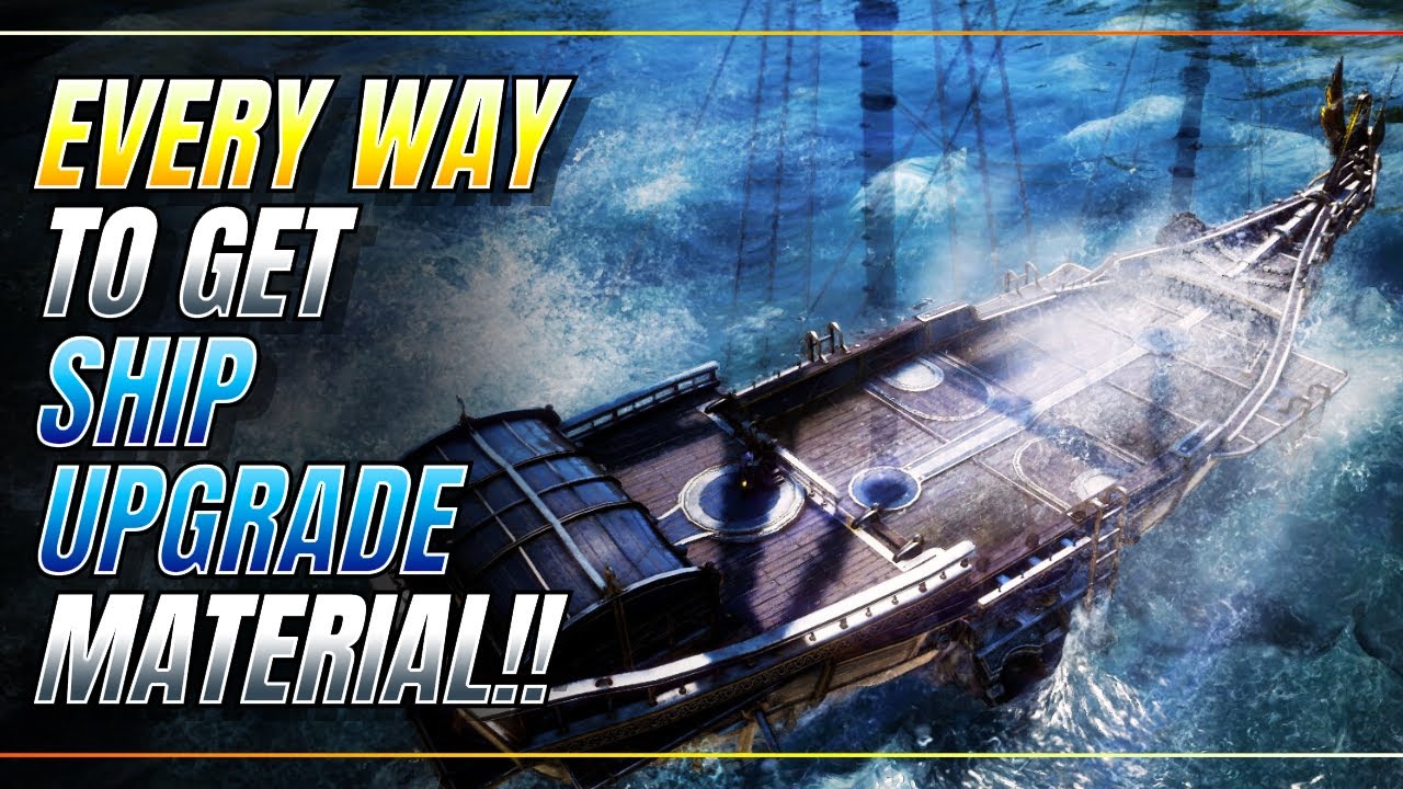 NEW Ship Upgrade Materials LOCATION Guide Updated For Beginners in Black Desert Online