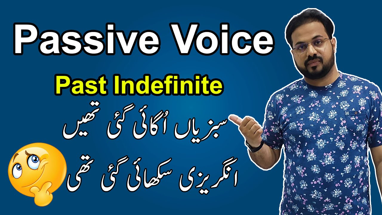 Passive Voice of Past Indefinite Tense | Simple and Clear Explanation with Examples