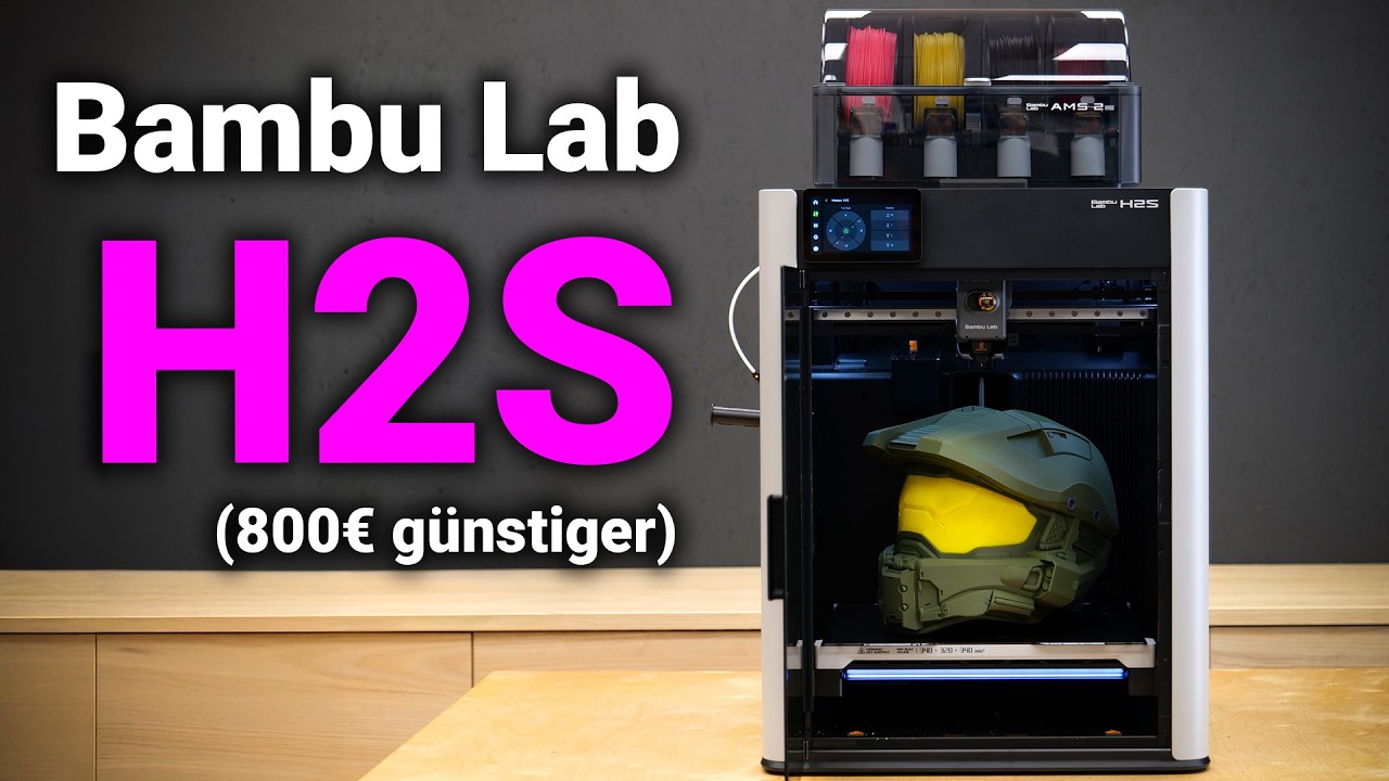 Bambu Lab H2S – der XL Drucker, auf den alle gewartet haben?