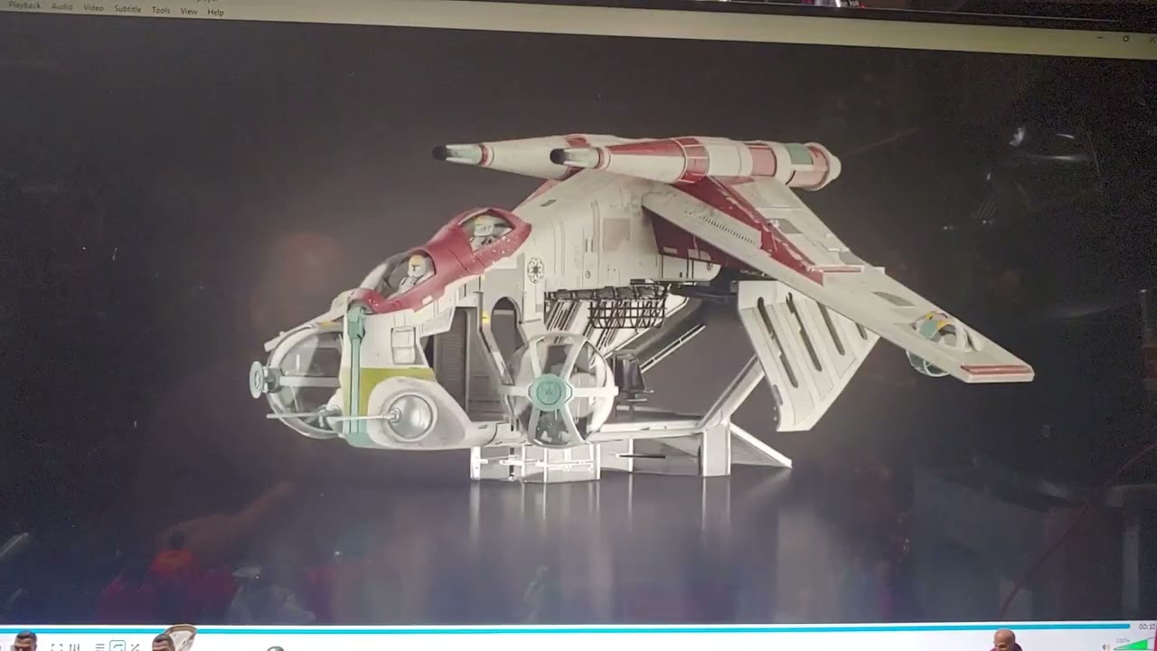 Amused Jester Talk Haslab Star Wars 3.75 LAAT Gunship