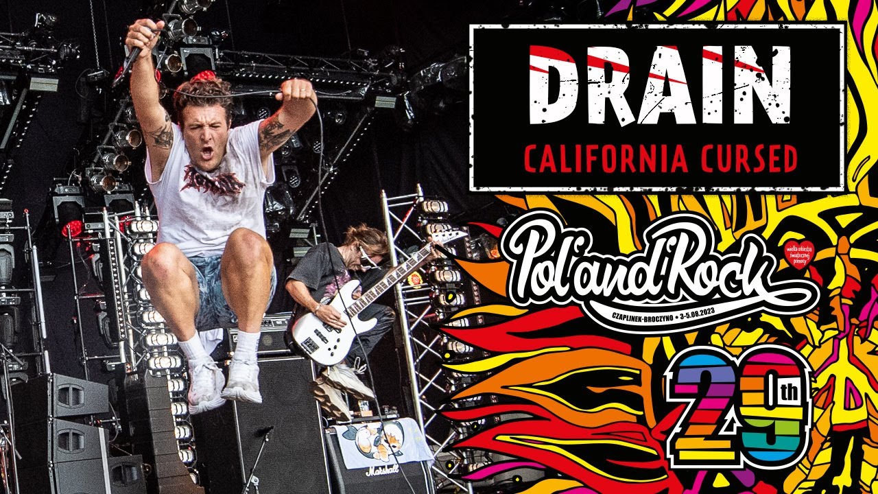 DRAIN - California Cursed #polandrock2023