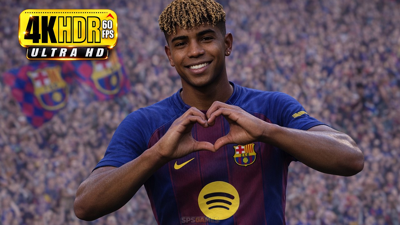 eFootball 2026 - BARCELONA vs REAL MADRID | New Camp Nou (PS5) 4K | Official Team