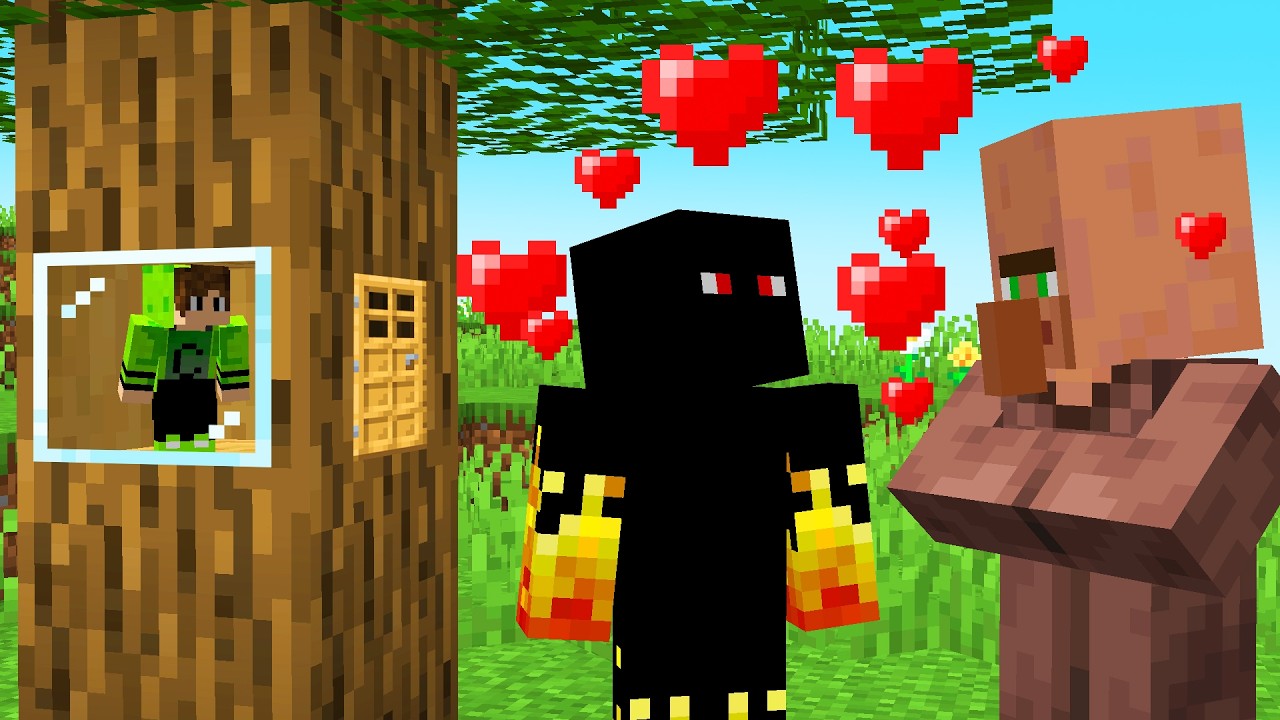 Я стал маленьким, чтобы шпионить за друзьями в Minecraft!