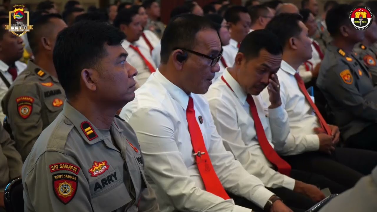 POLRES LOMBOK TENGAH TERIMA PENYULUHAN HUKUM DARI BIDANG HUKUM POLDA NTB @divisihumaspolri @poldantb