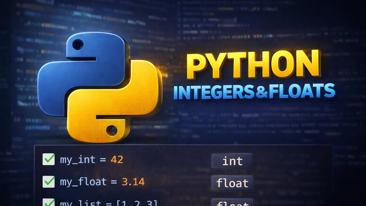 Python Integers & Floats | Core Python Mastery in Tamil | Episode 3