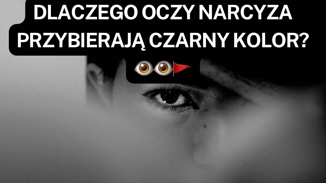 NARCYZ👉Dlaczego oczy narcyza przybierają czarny kolor?👁️👁️🚩