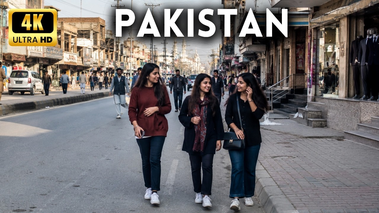 Rawalpindi Pakistan 🇵🇰 Walking Tour | Real Street Life & Local Markets in 4K 60 fps