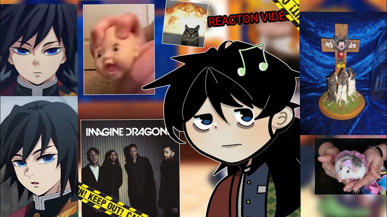 //Hashira react to giyuus music//(1/2)DS/GL2.. put on 2X speed.)MY AU(one sided sanegiyuu)DemonGiyuu