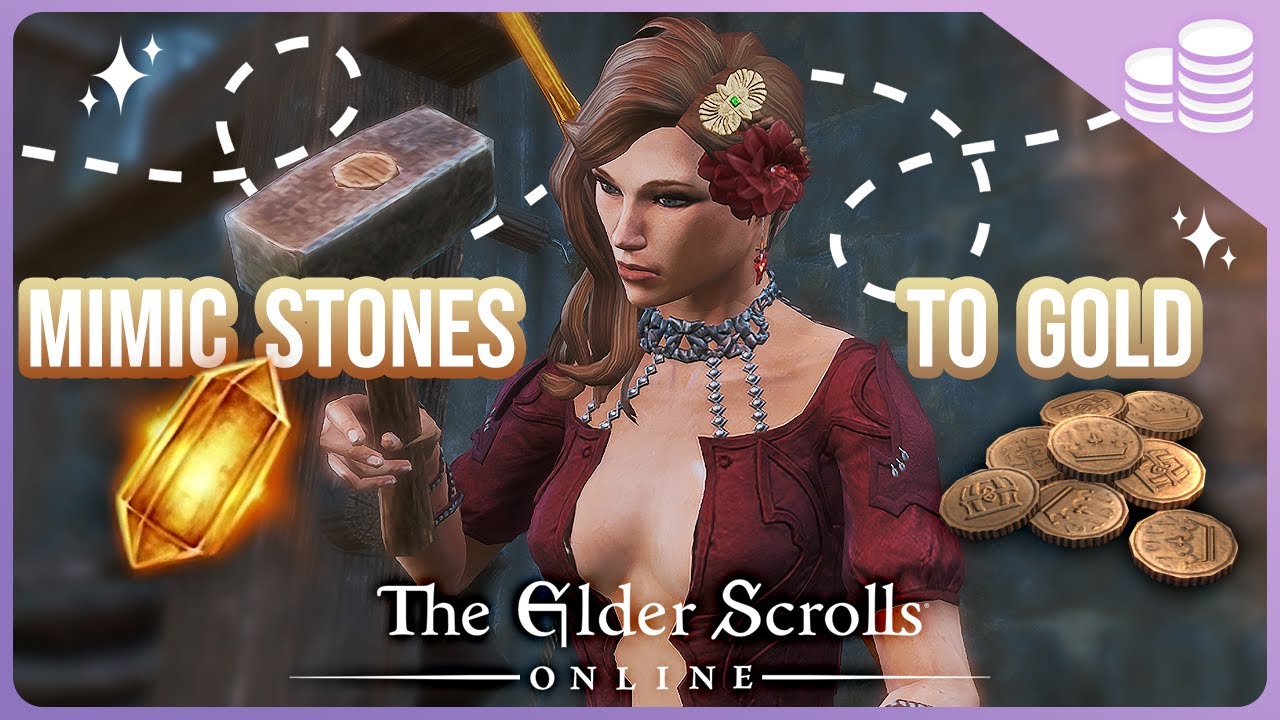 How to convert Crown Mimic Stones to Gold 💰 | Elder Scrolls Online