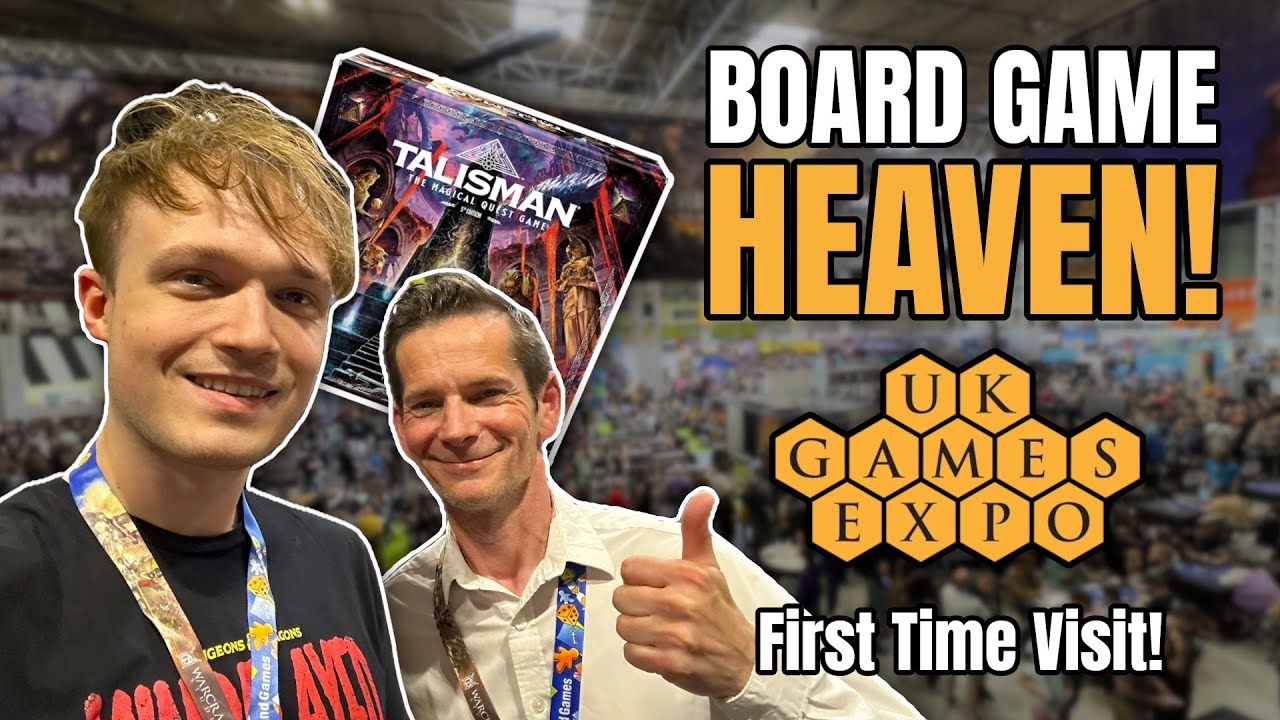 UKGE 2025 BLEW OUR MINDS! | First Time at the UK Games Expo 🎲
