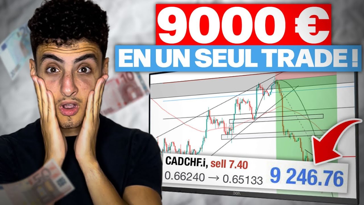 COMMENT J'AI GAGN&Eacute; 9000&euro; EN 1 SEUL TRADE ! Explication d&eacute;taill&eacute;e