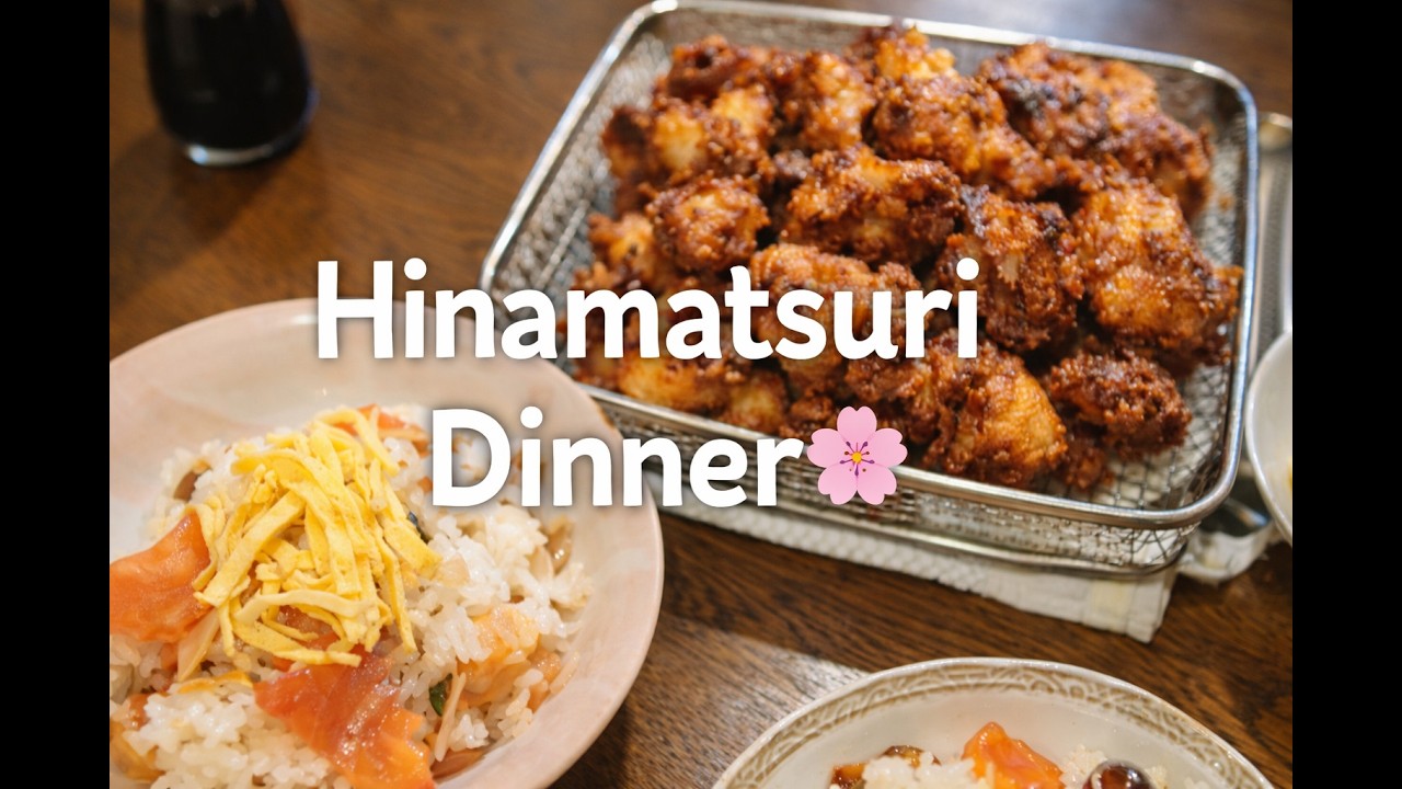 Hina Matsuri Dinner in Kyoto 🌸 Easy Japanese Home Cooking