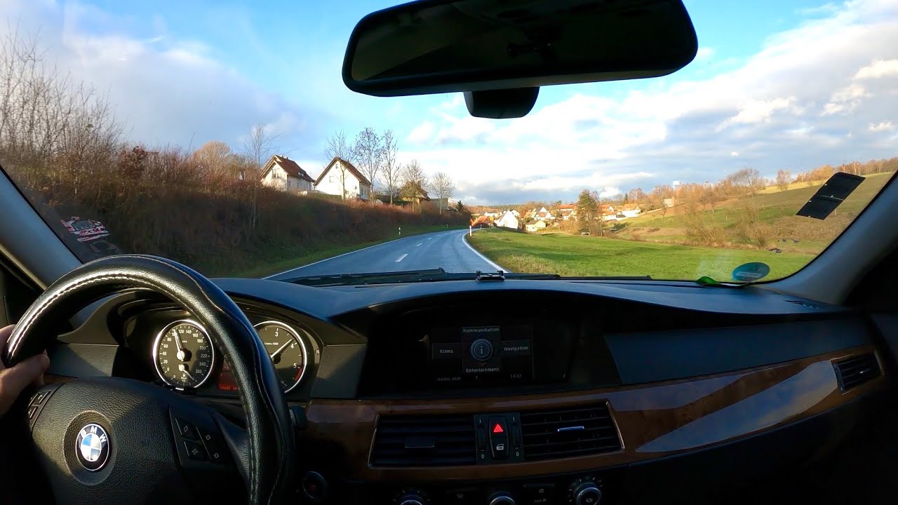 Test Drive Bmw 525D E60 2008