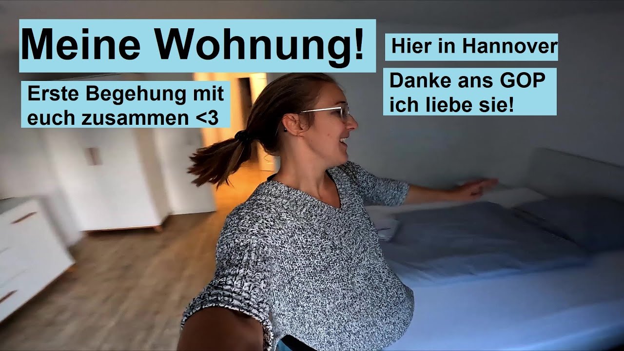 Krasse Wohnung! - erste Wohnungs-Begehung hier in Hannover