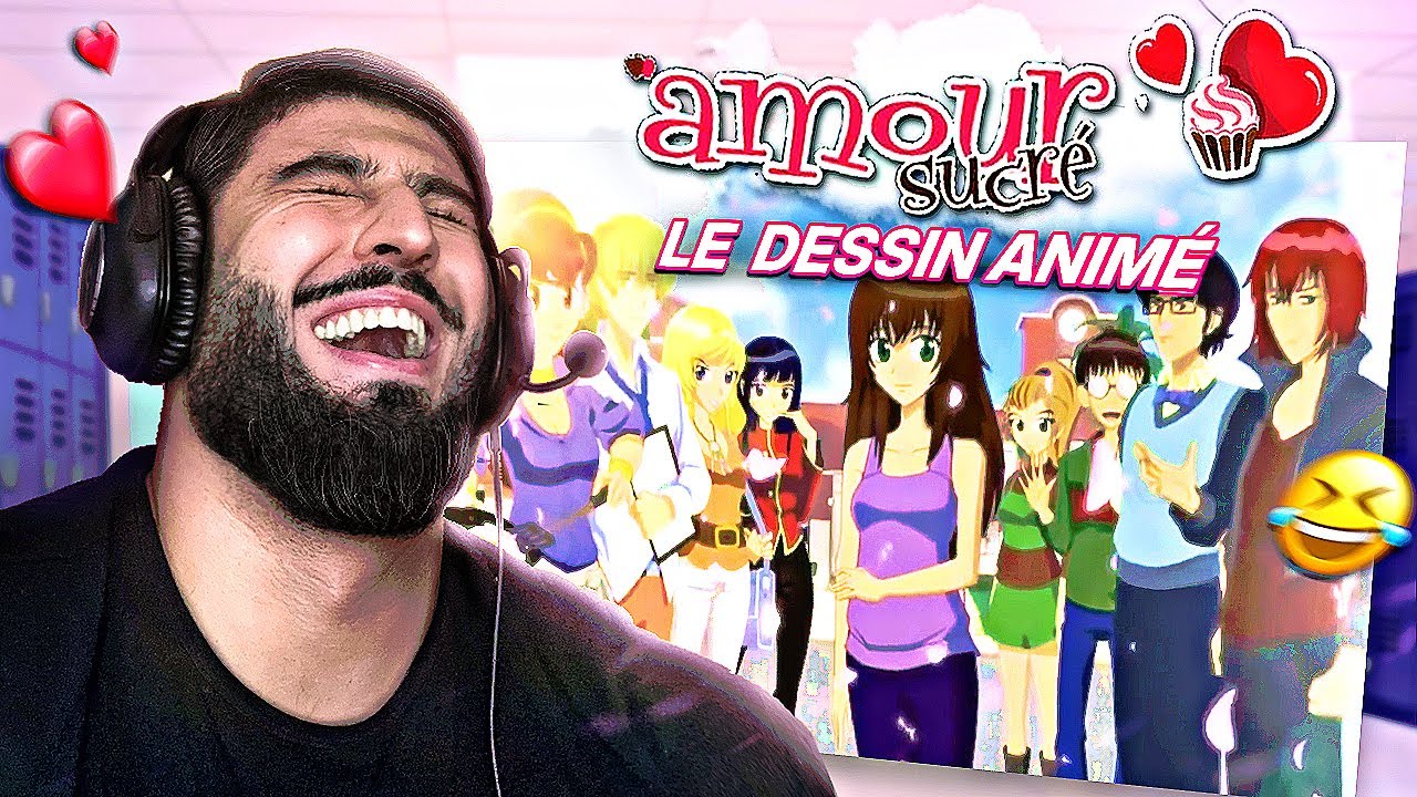 JE REACT À AMOUR SUCRÉ LE DESSIN ANIMÉ 💀🤣