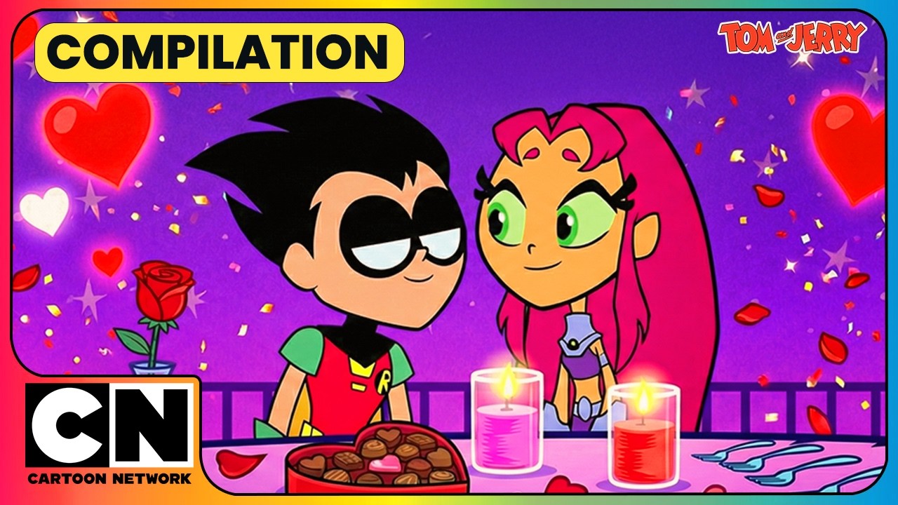 Titans Roll the Dice for Love🎲❤️| Teen Titans Go🧛🏻‍♀️| Valentine's Day🌹| @cnindia
