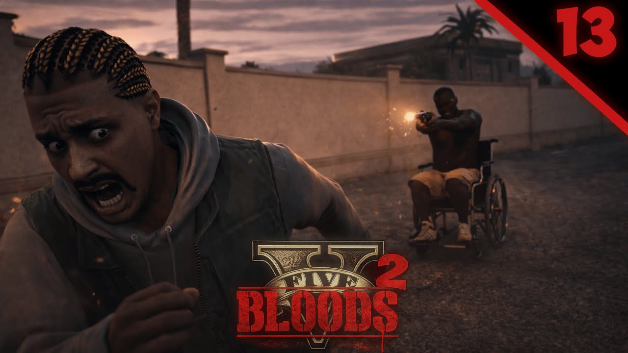 GTA V BLOODS 2 #13 CHCĄ MNIE ZABIĆ ?!
