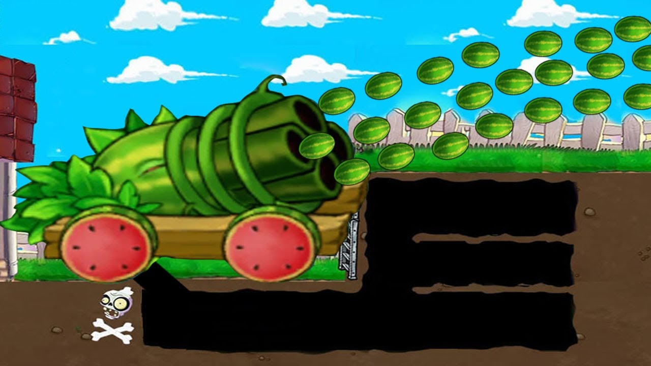 Cob Cannon Melon Strongest Fusion Vs Gargantuar Plants Vs. Zombies Battlez