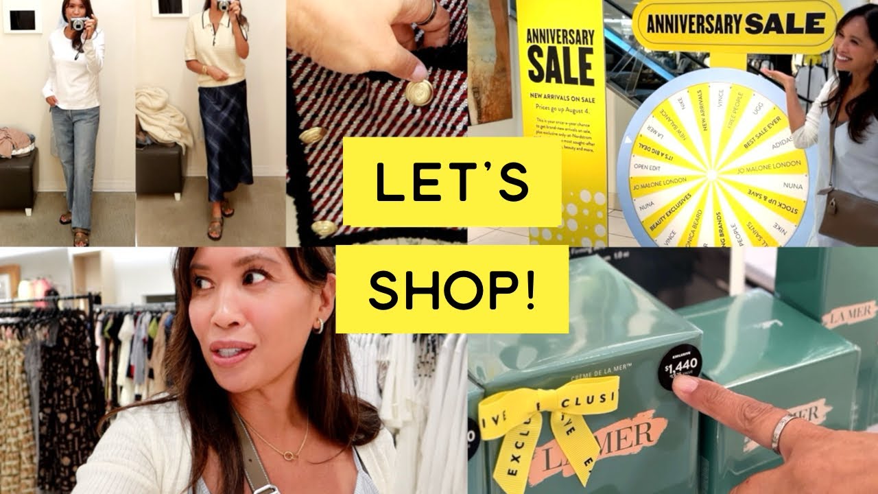 🌟NORDSTROM at THE GROVE LA🌟 SHOP WITH ME  - THE ANNIVERSARY SALE 2025 ❤️