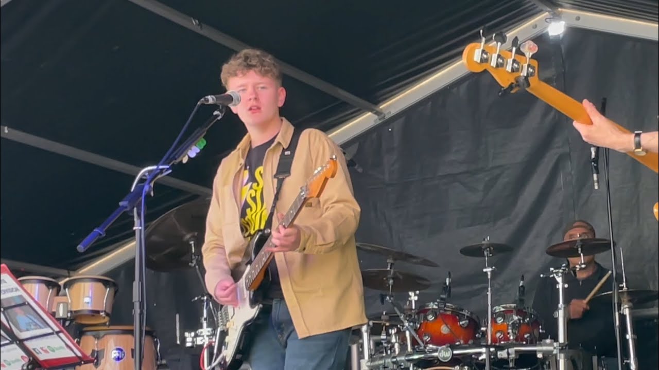I’d Rather Go Blind - Etta James cover - 15 yr old Joseph Davis - live blues at Hopwas Beer Festival